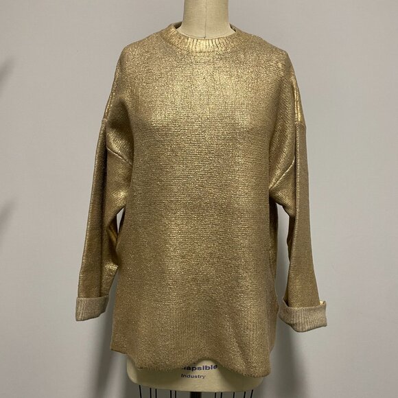 Foil Shine Zara Sweater - Picture 2 of 3